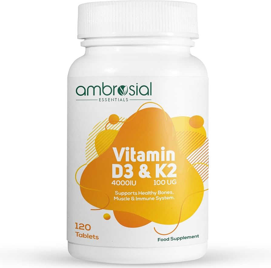 Ambrosial Vit D3K2 Pills