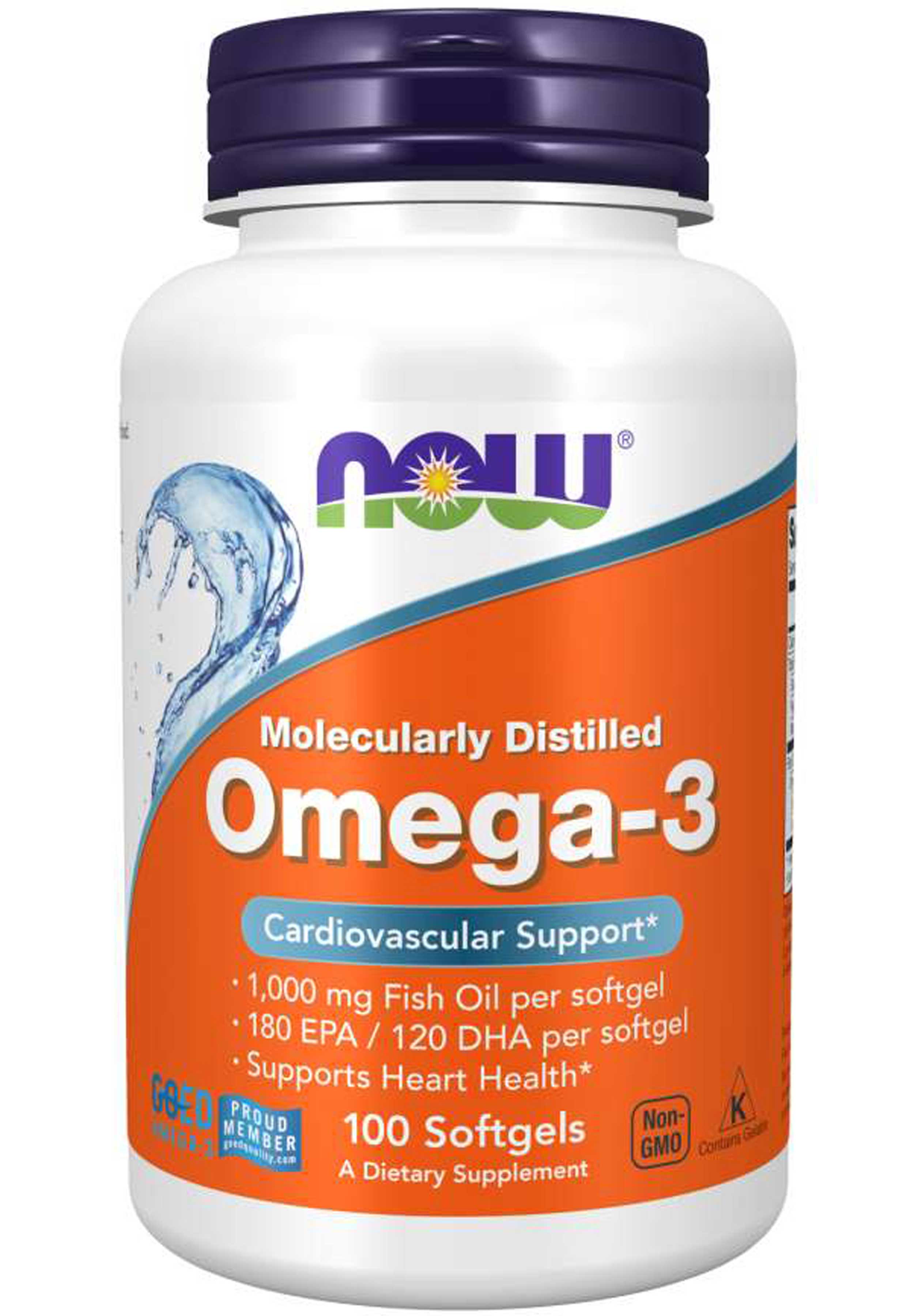 NOW Omega-3 Fish Oil