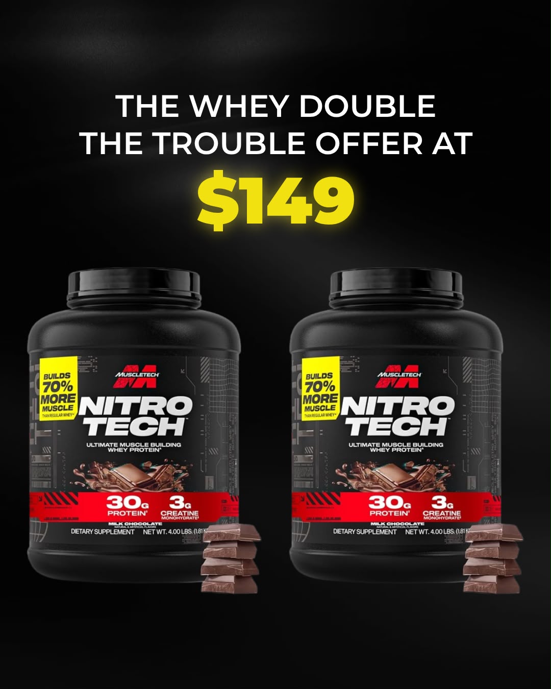 Double The Trouble Whey Edition